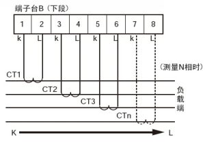 如使用改進型，還可利用第四個CT測量N相。